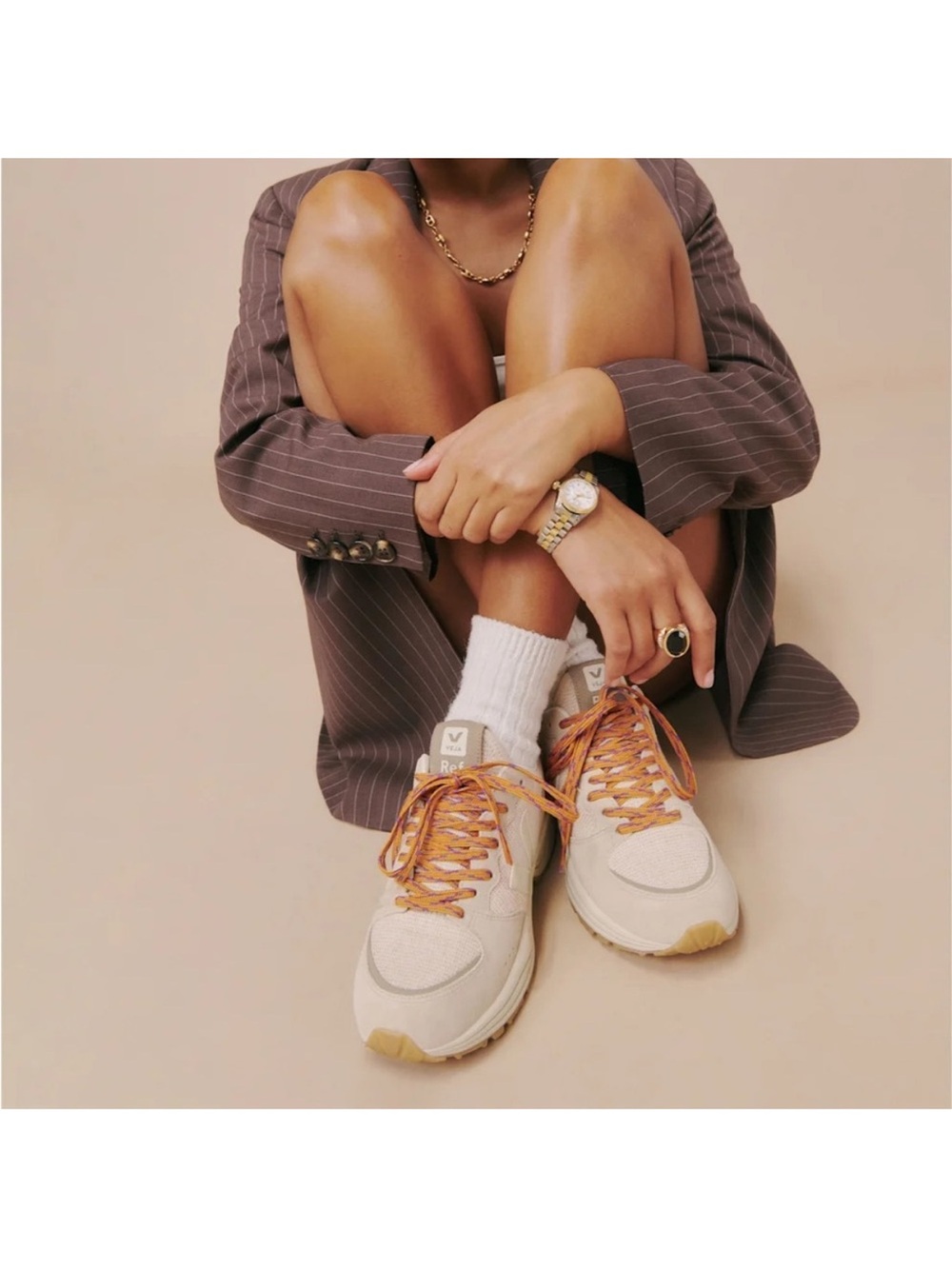 Veja x Reformation Hiking Sneakers